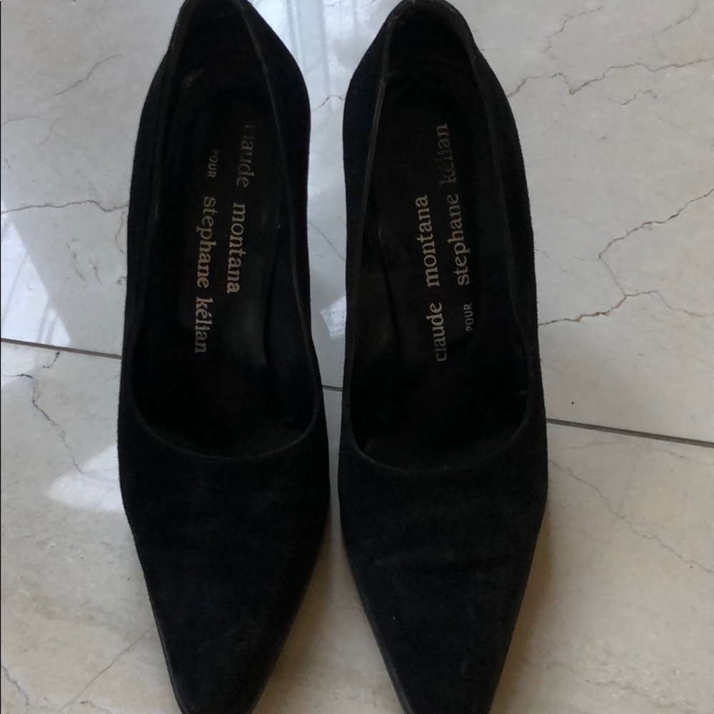 Stephen kelian Suede black shoes